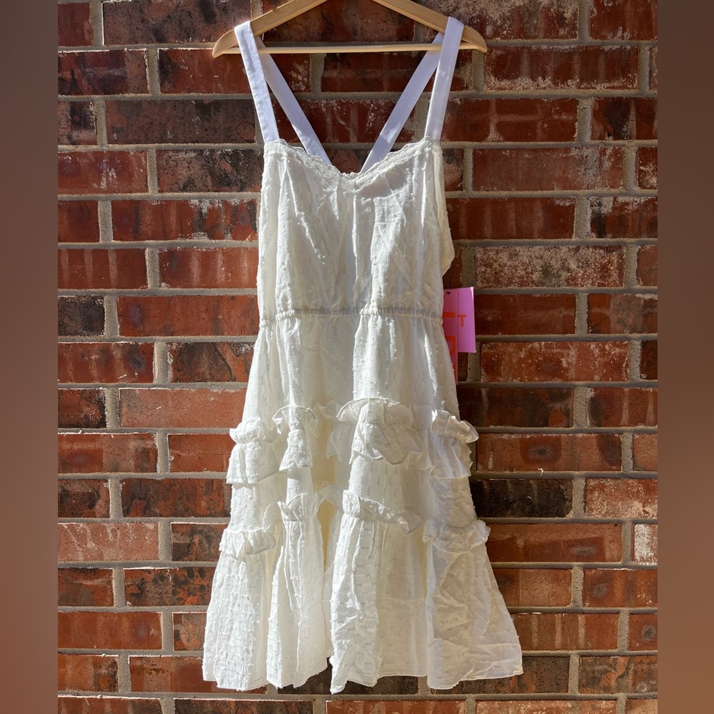 NWT Dillards Tiered Ruffle Dress Size 12